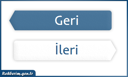 Geri Nedir Ne Demek